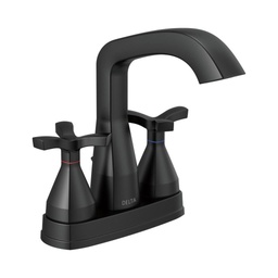 [DEL-257766-BLMPU-DST] Delta 257766 Stryke Centerset Faucet Matte Black