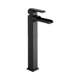 [DEL-768LF-BL] Delta 768LF Ara Single Handle Vessel Channel Bathroom Faucet Matte Black