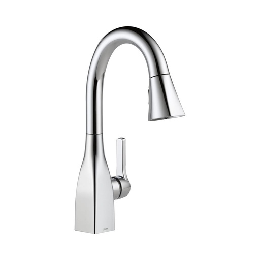 [DEL-9983-DST] Delta 9983 Mateo Single Handle Pull Down Bar Prep Faucet Chrome