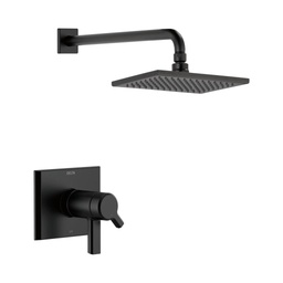 [DEL-T17T299-BL] Delta T17T299 Pivotal TempAssure 17T Series H2Okinetic Shower Trim Matte Black