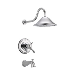 [DEL-T17T497] Delta T17T497 Cassidy TempAssure 17T Series Tub &amp; Shower Trim Chrome