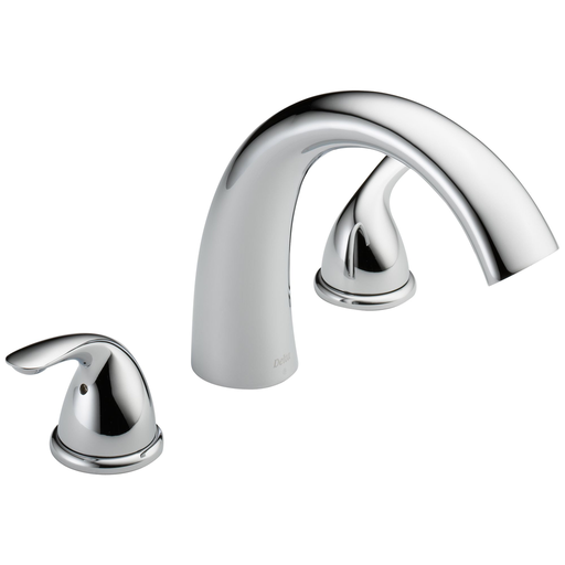 [DEL-T2705] Delta T2705 Classic Roman Tub Trim - Chrome