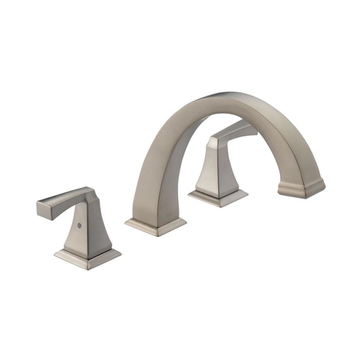 [DEL-T2751-SS] Delta T2751 Dryden 3 Hole Roman Tub Trim Stainless