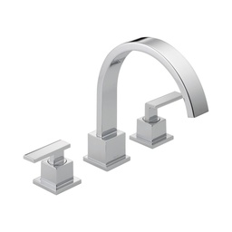 [DEL-T2753] Delta T2753 Vero 3 Hole Roman Tub Trim Chrome