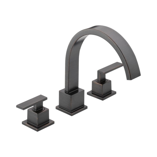 [DEL-T2753-RB] Delta T2753 Vero 3 Hole Roman Tub Trim Venetian Bronze