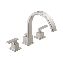 [DEL-T2753-SS] Delta T2753 Vero 3 Hole Roman Tub Trim Stainless