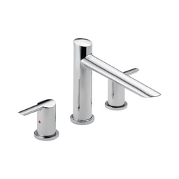 [DEL-T2761] Delta T2761 Compel 3 Hole Roman Tub Trim Chrome