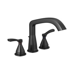 [DEL-T2776-BL] Delta T2776 Stryke Three Hole Roman Tub Trim Matte Black