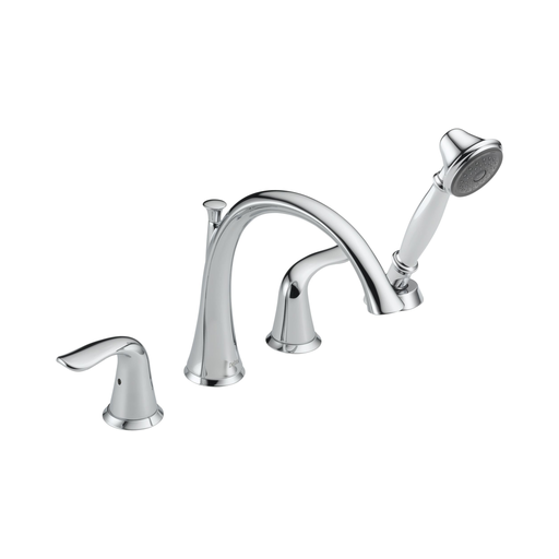 [DEL-T4738] Delta T4738 Lahara Roman Tub With Handshower Trim Chrome