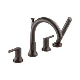 [DEL-T4759-RB] Delta T4759 Trinsic Roman Tub with Hand Shower Trim Venetian Bronze