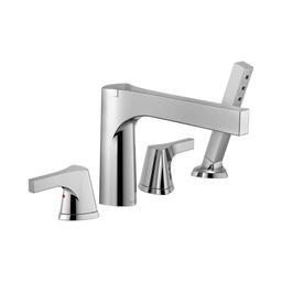 [DEL-T4774] Delta T4774 Zura Roman Tub With Hand Shower Trim Chrome