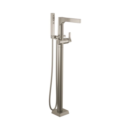 [DEL-T4774-SSFL] Delta T4774 Zura Floor Mount Tub Filler Trim Brilliance Stainless