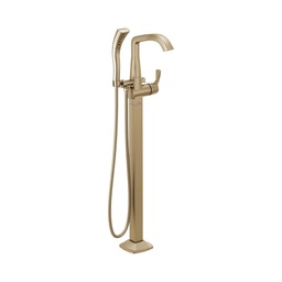 [DEL-T4776-CZFL] Delta T4776-FL Stryke Freestanding Tub Filler Trim Champagne Bronze