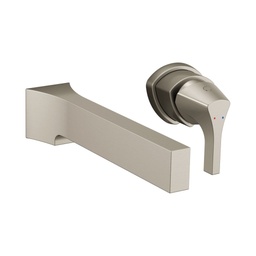 [DEL-T574LF-SSWL] Delta T574LF Zura Single Handle Wall Mount Lavatory Faucet Trim Brilliance Stainless