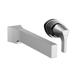 [DEL-T574LF-WL] Delta T574LF Zura Single Handle Wall Mount Lavatory Faucet Trim Chrome