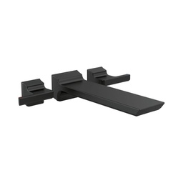 [DEL-T5799-BLWL] Delta T5799 Pivotal Two Handle Wall Mounted Tub Filler Matte Black