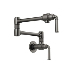 [BRI-62874LF-SL] Brizo 62874LF Rook Wall Mount Pot Filler Luxe Steel