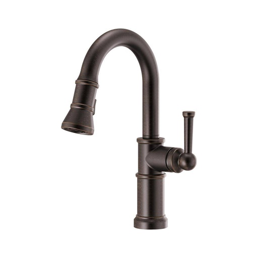 [BRI-63925LF-RB] Brizo 63925LF Artesso Pull Down Prep Faucet Venetian Bronze