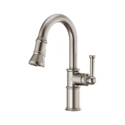 [BRI-63925LF-SS] Brizo 63925LF Artesso Pull Down Prep Faucet Stainless