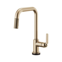 [BRI-64054LF-GL] Brizo 64054LF Litze Smart Touch Pull Down Square Spout Faucet Luxe Gold