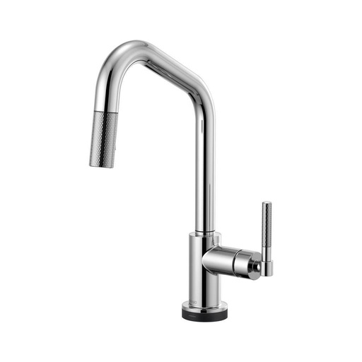 [BRI-64063LF-PC] Brizo 64063LF Litze Smart Touch Pull Down Angled Spout Faucet Chrome