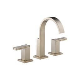 [BRI-65380LF-BNLHP] Brizo 65380LF Siderna Widespread Lavatory Faucet Less Handles