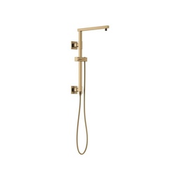 [BRI-80099-GL] Brizo 80099 Euro Square Shower Column Luxe Gold