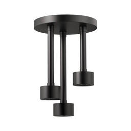 [BRI-81335-BL] Brizo 81335 Ceiling Mount Pendant Raincan Showerhead Matte Black