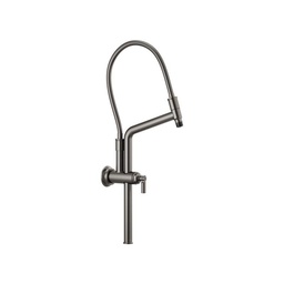 [BRI-81376-SL] Brizo 81376 Invari Slide Bar Shower Arm And Flange Luxe Steel