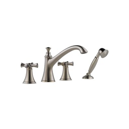 [BRI-T67405-BNLHP] Brizo T67405 Baliza Tub Filler Hand Shower Less Handles