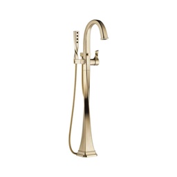 [BRI-T70130-GL] Brizo T70130 Virage Single Handle Freestanding Tub Filler Luxe Gold