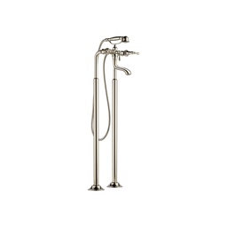 [BRI-T70336-PN] Brizo T70336 Tresa Two Handle Freestanding Tub Filler Trim