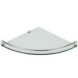 [LAL-5611TPN] Laloo 5611TPN Single Corner Shelf Polished Nickel