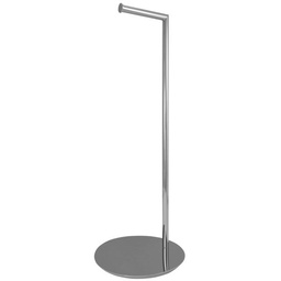 [LAL-9007NBN] Laloo 9007NBN Floor Stand Paper Holder Brushed Nickel