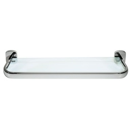 [LAL-W6587C] Laloo W6587C Wynn Single Glass Shelf Chrome