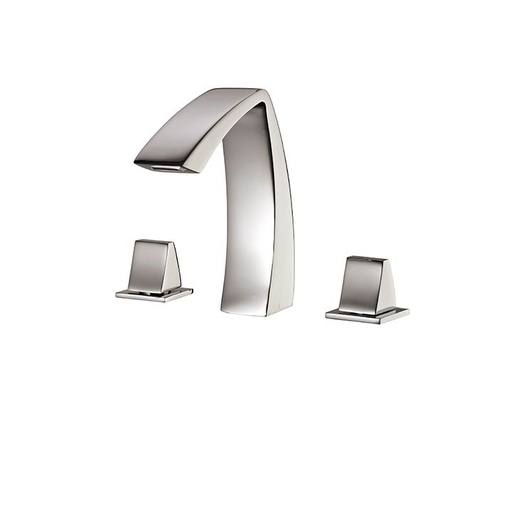 [AQB-61616BN] Aquabrass 61616 Etna Widespread Lavatory Faucet Brushed Nickel