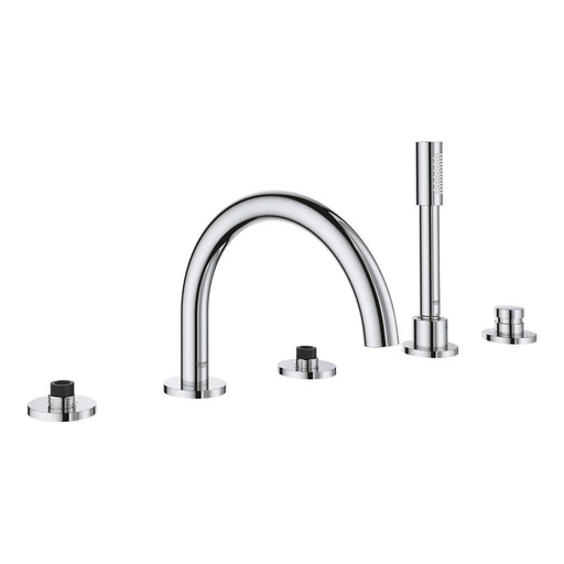 [GRO-25049003] Grohe 25049003 Atrio Five Hole Bathtub Faucet Handshower Chrome