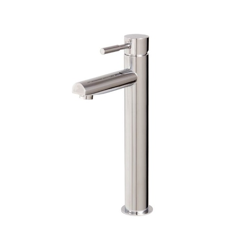 [AQB-27420BN] Aquabrass 27420 Geo Tall Single Hole Lavatory Faucet Brushed Nickel