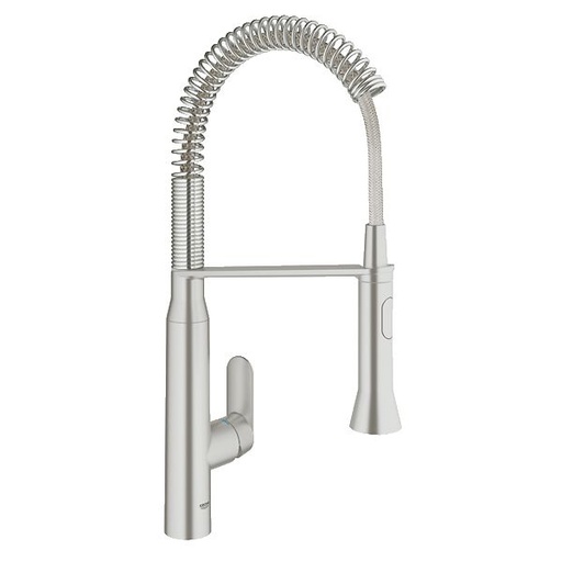 [GRO-31380DC0] Grohe 31380DC0 K7 Medium Kitchen Faucet Super Steel