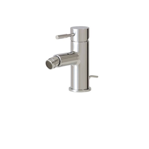 [AQB-27424BN] Aquabrass 27424 Geo Single Hole Bidet Faucet With Swivel Spray Brushed Nickel