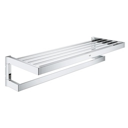 [GRO-40804000] Grohe 40804000 Selection Cube Multi Bath Towel Rack Chrome