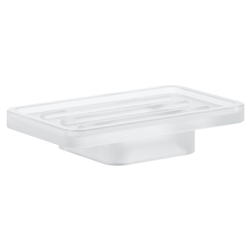 [GRO-40806000] Grohe 40806000 Selection Cube Soap Dish Glass