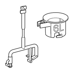 [GRO-43306000] Grohe 43306000 Pullrod For Servomotor In Gd2 Chrome