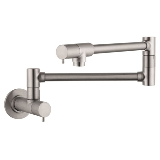 [HAN-04057860] Hansgrohe 04057860 Talis S Wall Mounted Pot Filler Steel Optik