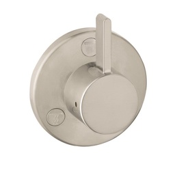 [HAN-04232820] Hansgrohe 04232820 S Trio Quattro Trim Brushed Nickel