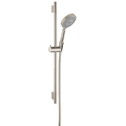 [HAN-04266820] Hansgrohe 04266820 Unica S Wallbar Set 24&quot; Brushed Nickel