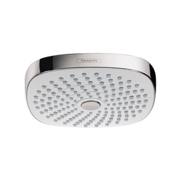 [HAN-04387400] Hansgrohe 04387400 Croma Select E Showerhead 180 2 Jet Chrome White