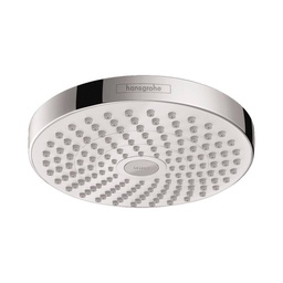 [HAN-04388400] Hansgrohe 04388400 Croma Select S Showerhead 180 2 Jet Chrome White