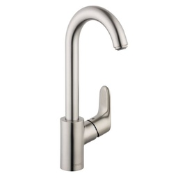 [HAN-04507801] Hansgrohe 04507801 Focus Bar Faucet Steel Optik