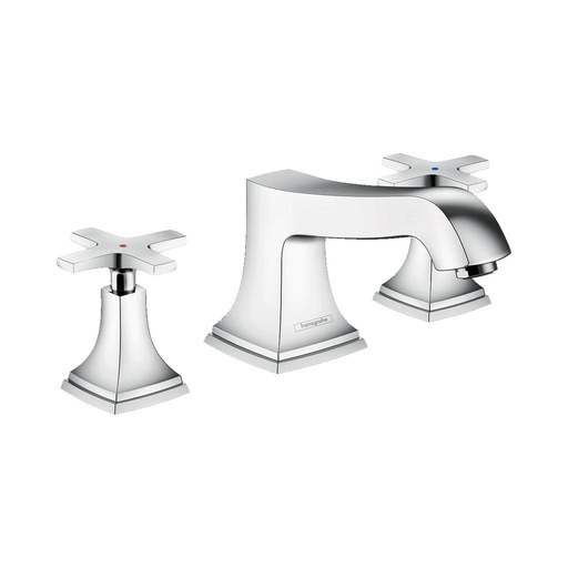 [HAN-31430001] Hansgrohe 31430001 Metropol Classic 3 Hole Roman Tub Set Trim Chrome